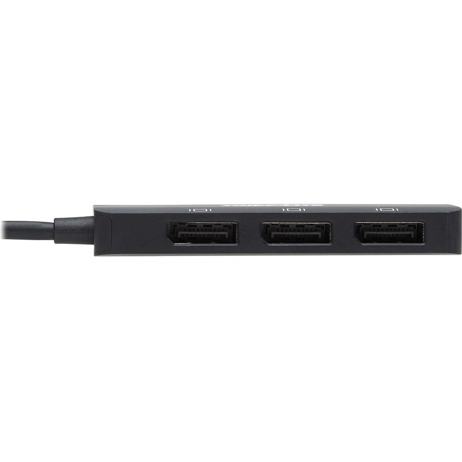 Tripp Lite by Eaton U444-3DP-MST USB-C Adapter, Triple Display, Black U444-3DP-MST