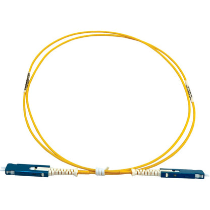 Tripp Lite by Eaton N383L-01M 40/100/400G Singlemode 9/125 OS2 Fiber Cable, Yellow, 1 m (3.3 ft.) N383S-01M