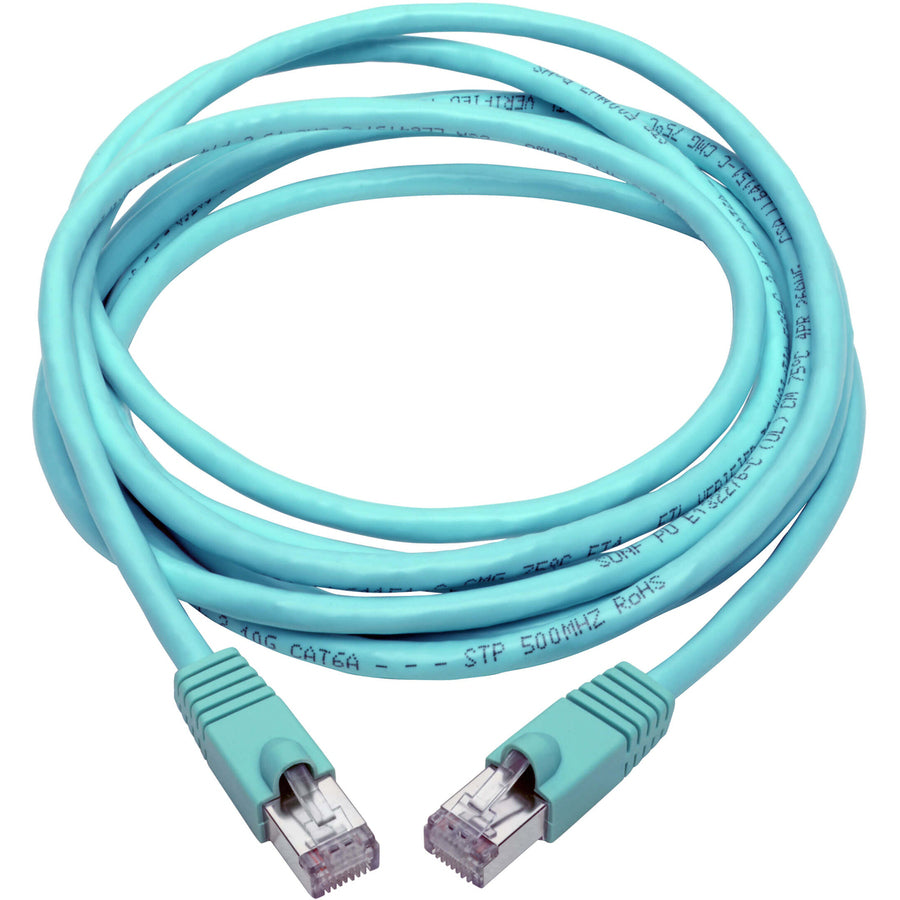 Tripp Lite by Eaton N262-010-AQ Cat.6a STP Patch Network Cable N262-010-AQ