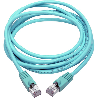 Tripp Lite by Eaton N262-010-AQ Cat.6a STP Patch Network Cable N262-010-AQ