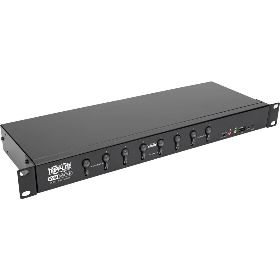 Tripp Lite by Eaton B024-DUA8-DL DVI/USB 8-Port KVM Switch B024-DUA8-DL