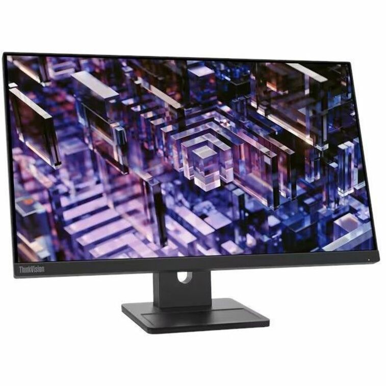 Lenovo ThinkVision E24q-30 24" Class WQHD LED Monitor - 16:9 - Raven Black 63ECGAR2US