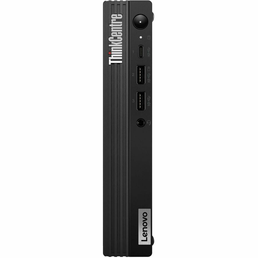 Lenovo ThinkCentre M80q Gen 4 12E90014CA Desktop Computer - Intel Core i5 13th Gen i5-13500T Tetradeca-core (14 Core) 1.60 GHz - 8 GB RAM DDR5 SDRAM - 256 GB M.2 PCI Express NVMe 4.0 x4 SSD - Tiny - Black 12E90014CA