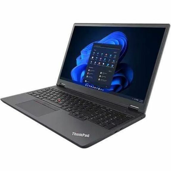 Lenovo ThinkPad P16v Gen 1 21FC0034CA 16" Mobile Workstation - WUXGA - 1920 x 1200 - Intel Core i7 13th Gen i7-13700H Tetradeca-core (14 Core) 2.40 GHz - 16 GB Total RAM - 512 GB SSD - Thunder Black 21FC0034CA