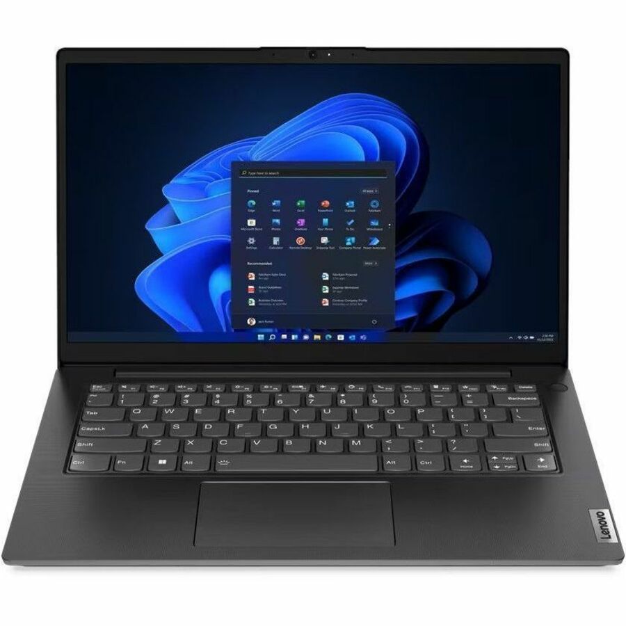 Lenovo V14 G4 ABP 83FG0004US 14" Notebook - Full HD - 1920 x 1080 - AMD Ryzen 5 5500U Hexa-core (6 Core) 2.10 GHz - 16 GB Total RAM - 8 GB On-board Memory - 512 GB SSD - Business Black 83FG0004US