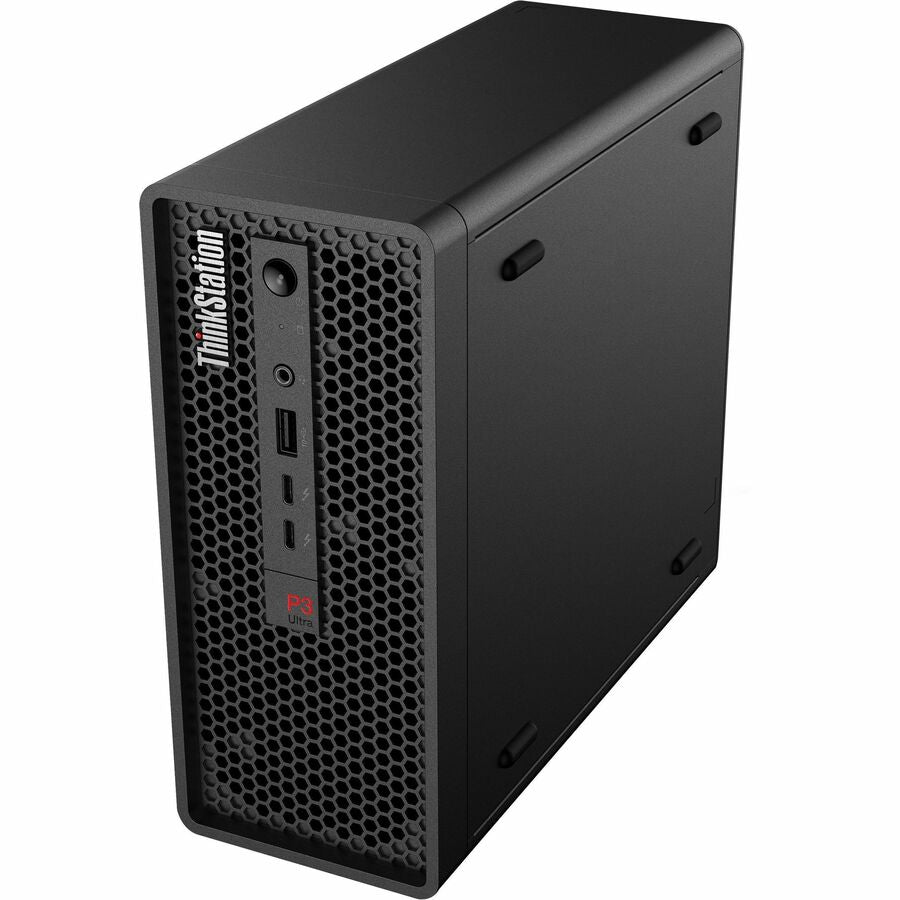 Lenovo ThinkStation P3 Ultra 30HA001WCA Workstation - 1 x Intel Core i7 Hexadeca-core (16 Core) i7-13700 13th Gen 2.10 GHz - 32 GB DDR5 SDRAM RAM - 1 TB SSD - Mini-tower 30HA001WCA