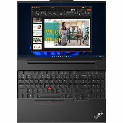 Lenovo ThinkPad E16 Gen 1 21JT0019US 16" Touchscreen Notebook - WUXGA - 1920 x 1200 - AMD Ryzen 5 7530U Hexa-core (6 Core) 2 GHz - 16 GB Total RAM - 8 GB On-board Memory - 512 GB SSD - Graphite Black 21JT0019US