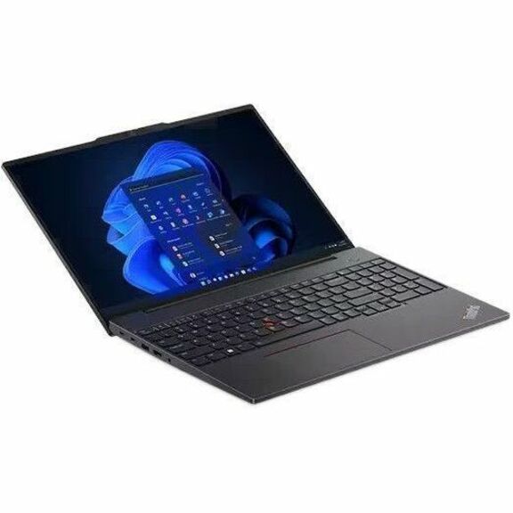 Lenovo ThinkPad E16 Gen 1 21JT0019US 16" Touchscreen Notebook - WUXGA - 1920 x 1200 - AMD Ryzen 5 7530U Hexa-core (6 Core) 2 GHz - 16 GB Total RAM - 8 GB On-board Memory - 512 GB SSD - Graphite Black 21JT0019US