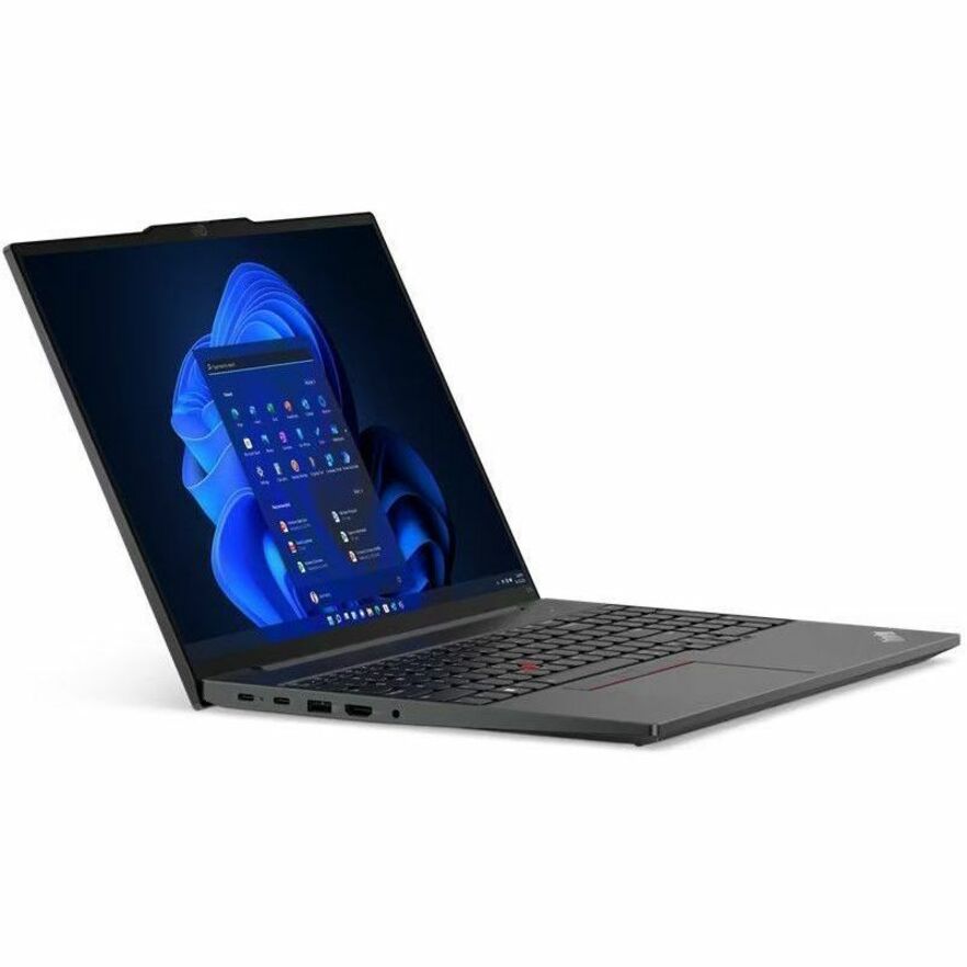 Lenovo ThinkPad E16 Gen 1 21JT001ACA 16" Notebook - WUXGA - 1920 x 1200 - AMD Ryzen 7 7730U Octa-core (8 Core) 2 GHz - 16 GB Total RAM - 8 GB On-board Memory - 512 GB SSD - Graphite 21JT001ACA