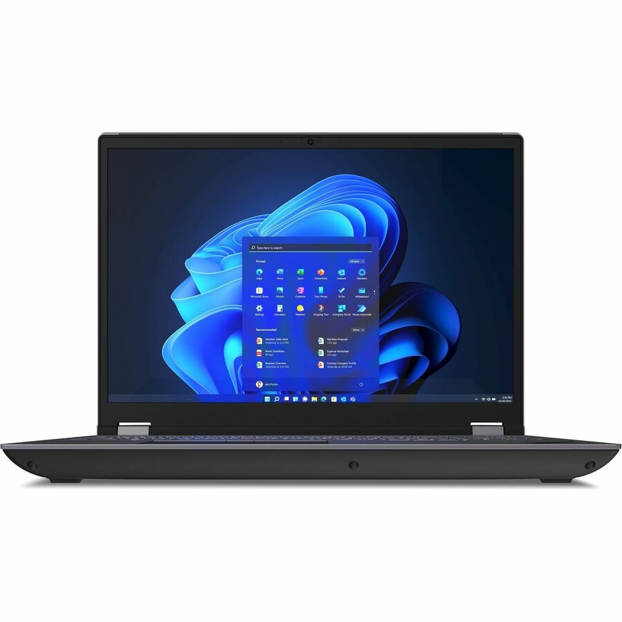 Lenovo ThinkPad P16 G1 21D600BNCA 16" Mobile Workstation - WQXGA - 2560 x 1600 - Intel Core i7 12th Gen i7-12800HX Hexadeca-core (16 Core) 2 GHz - 32 GB Total RAM - 1 TB SSD - Storm Gray, Villi Black 21D600BNCA