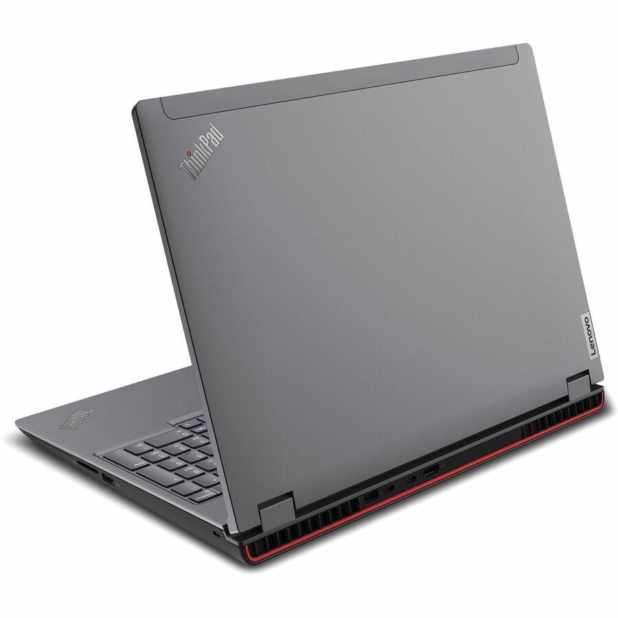 Lenovo ThinkPad P16 G1 21D600BNCA 16" Mobile Workstation - WQXGA - 2560 x 1600 - Intel Core i7 12th Gen i7-12800HX Hexadeca-core (16 Core) 2 GHz - 32 GB Total RAM - 1 TB SSD - Storm Gray, Villi Black 21D600BNCA