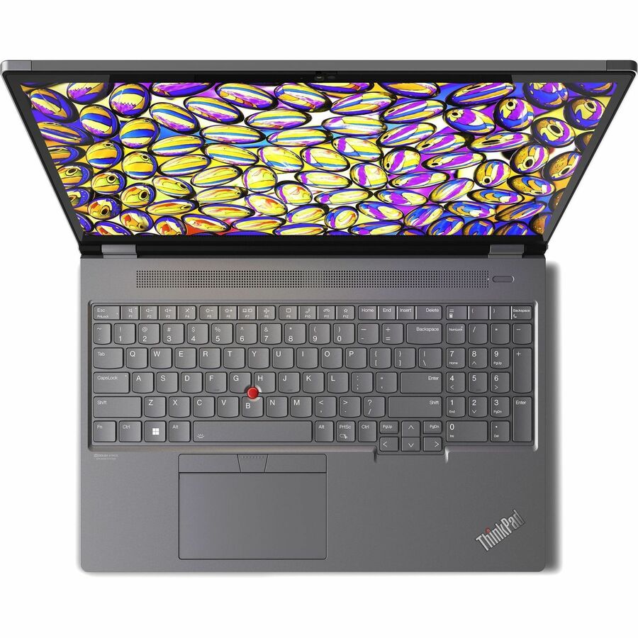 Lenovo ThinkPad P16 G1 21D600BNCA 16" Mobile Workstation - WQXGA - 2560 x 1600 - Intel Core i7 12th Gen i7-12800HX Hexadeca-core (16 Core) 2 GHz - 32 GB Total RAM - 1 TB SSD - Storm Gray, Villi Black 21D600BNCA