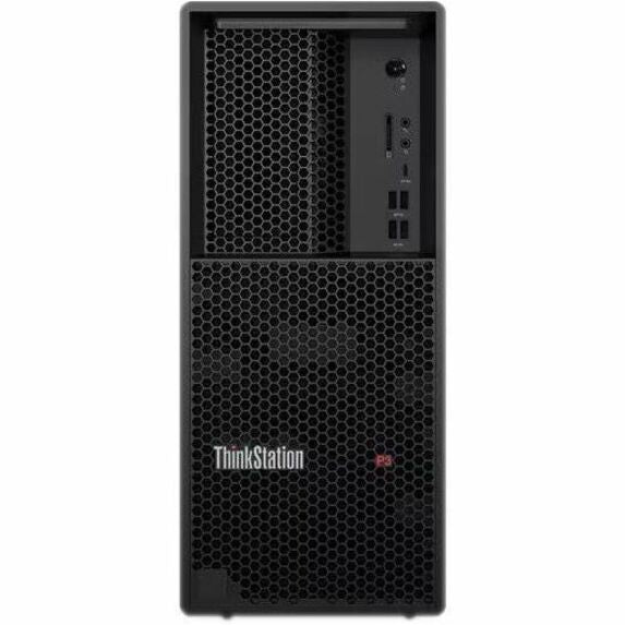 Lenovo ThinkStation P3 30GS002WCA Workstation - 1 x Intel Core i7 Hexadeca-core (16 Core) i7-13700K 13th Gen 3.40 GHz - 16 GB DDR5 SDRAM RAM - 512 GB SSD - Tower 30GS002WCA