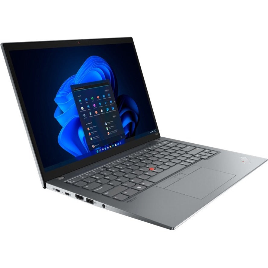 Lenovo ThinkPad T14s Gen 3 21BRS10C00 14" Notebook - WUXGA - 1920 x 1200 - Intel Core i7 12th Gen i7-1260P Dodeca-core (12 Core) 2.10 GHz - 16 GB Total RAM - 16 GB On-board Memory - 512 GB SSD - Storm Gray 21BRS10C00