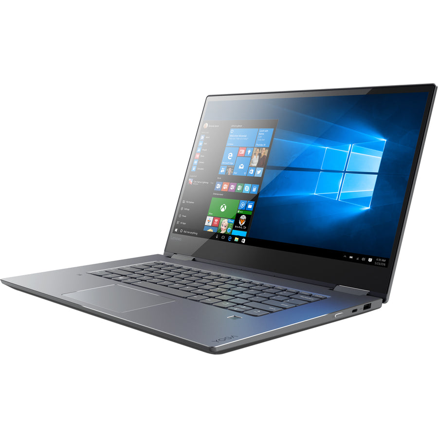 Lenovo Yoga 720-15IKB 80X7008HUS 15.6" Touchscreen Convertible 2 in 1 Notebook - 1920 x 1080 - Intel Core i5 7th Gen i5-7300HQ Quad-core (4 Core) 2.50 GHz - 8 GB Total RAM - 256 GB SSD - Iron Gray 80X7008HUS