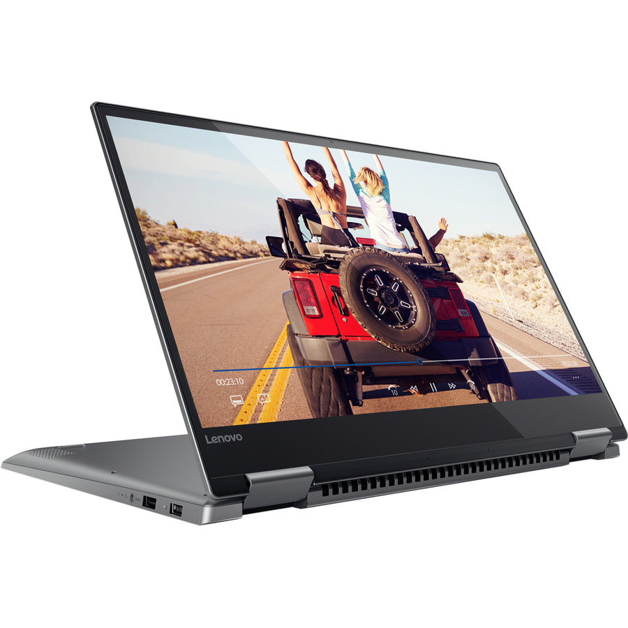 Lenovo Yoga 720-15IKB 80X7008HUS 15.6" Touchscreen Convertible 2 in 1 Notebook - 1920 x 1080 - Intel Core i5 7th Gen i5-7300HQ Quad-core (4 Core) 2.50 GHz - 8 GB Total RAM - 256 GB SSD - Iron Gray 80X7008HUS