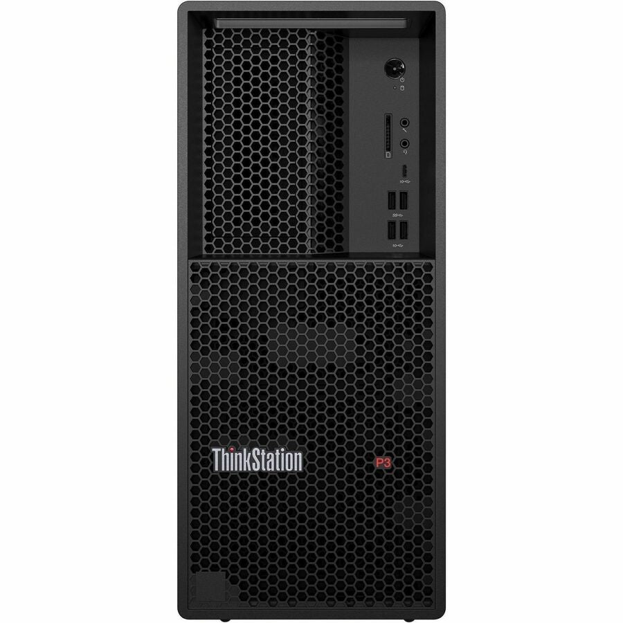 Lenovo ThinkStation P3 30GS002VCA Workstation - 1 x Intel Core i7 Hexadeca-core (16 Core) i7-13700 13th Gen 2.10 GHz - 16 GB DDR5 SDRAM RAM - 512 GB SSD - Tower 30GS002VCA