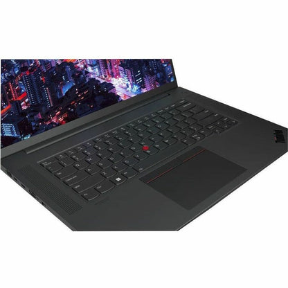 Lenovo ThinkPad P1 Gen 6 21FV001WUS 16" Touchscreen Mobile Workstation - WQUXGA - 3840 x 2400 - Intel Core i9 13th Gen i9-13900H Tetradeca-core (14 Core) 2.60 GHz - 32 GB Total RAM - 1 TB SSD - Black Weave 21FV001WUS