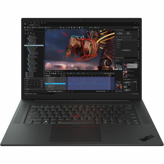 Lenovo ThinkPad P1 Gen 6 21FV001YUS 16" Mobile Workstation - WQXGA - 2560 x 1600 - Intel Core i7 13th Gen i7-13800H Tetradeca-core (14 Core) 2.50 GHz - 32 GB Total RAM - 1 TB SSD - Black Paint 21FV001YUS