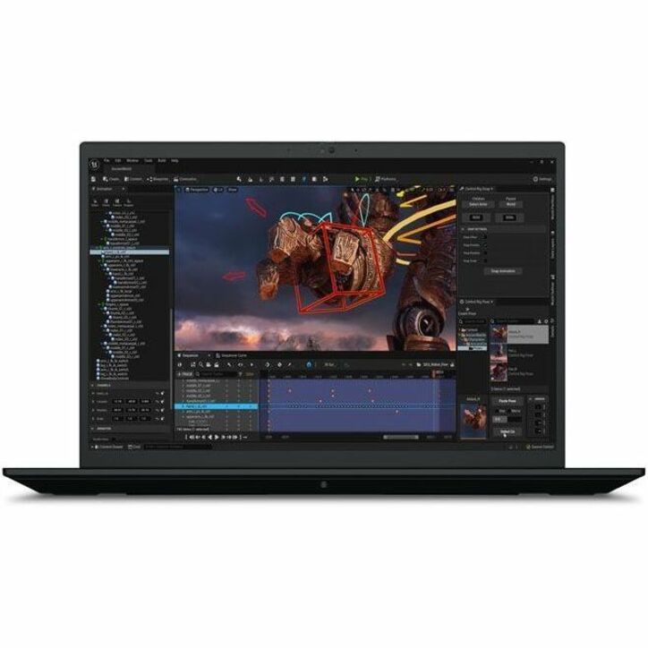 Lenovo ThinkPad P1 Gen 6 21FV001VCA 16" Mobile Workstation - WQXGA - 2560 x 1600 - Intel Core i7 13th Gen i7-13700H Tetradeca-core (14 Core) 2.40 GHz - 16 GB Total RAM - 1 TB SSD - Black Paint 21FV001VCA