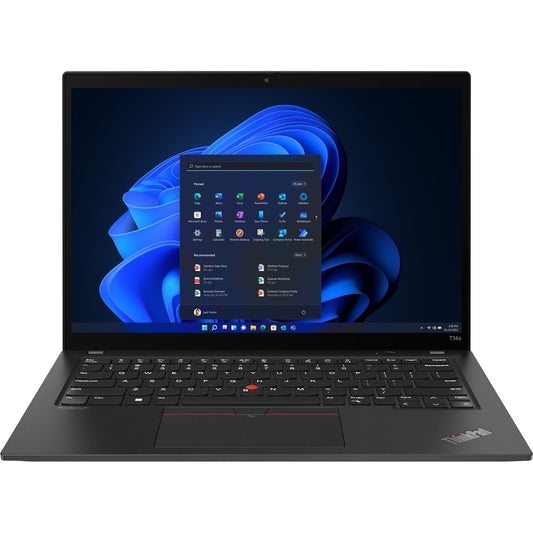 Lenovo ThinkPad T14s Gen 3 21BS0034CA 14" Touchscreen Notebook - WUXGA - 1920 x 1200 - Intel Core i7 12th Gen i7-1260P Dodeca-core (12 Core) - 16 GB Total RAM - 16 GB On-board Memory - 512 GB SSD - Thunder Black 21BS0034CA