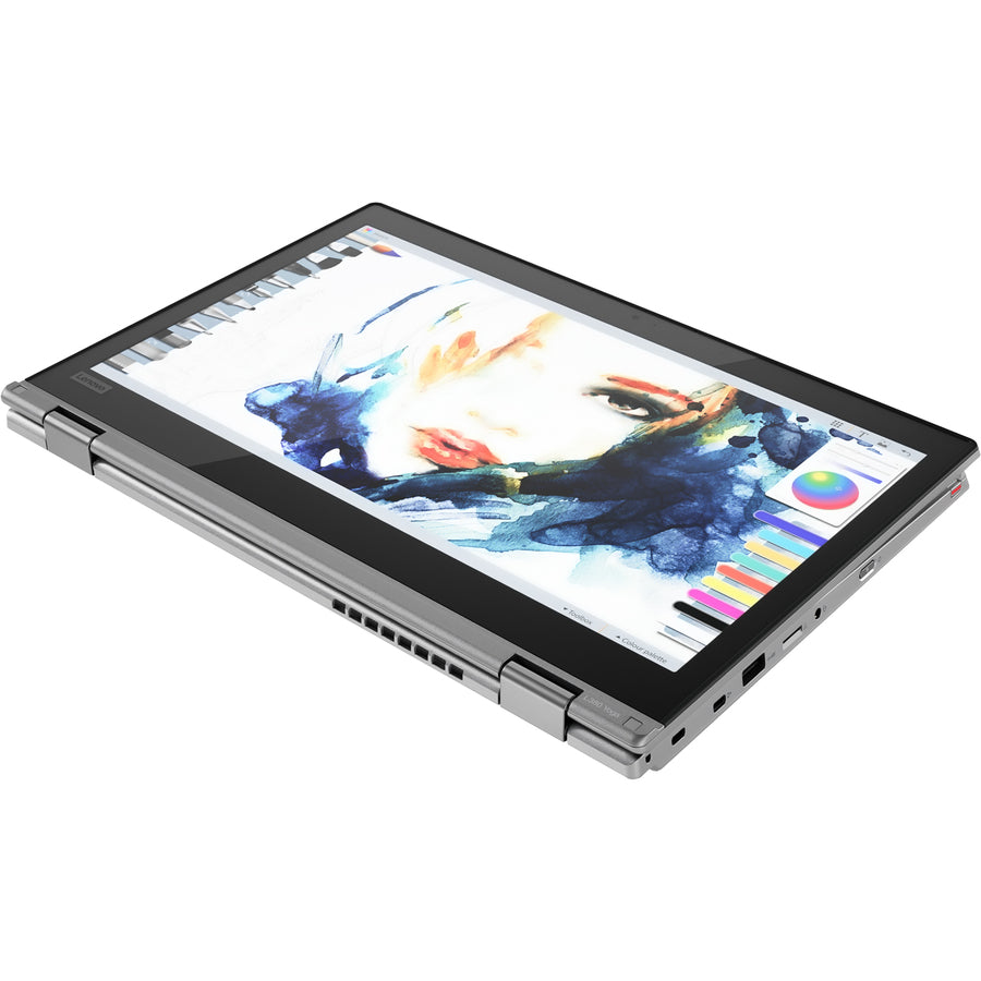 Lenovo ThinkPad L380 Yoga 20M7000KUS 13.3" Touchscreen Notebook - 1920 x 1080 - Intel Core i5 8th Gen i5-8250U Quad-core (4 Core) 1.60 GHz - 8 GB Total RAM - 256 GB SSD - Silver 20M7000KUS