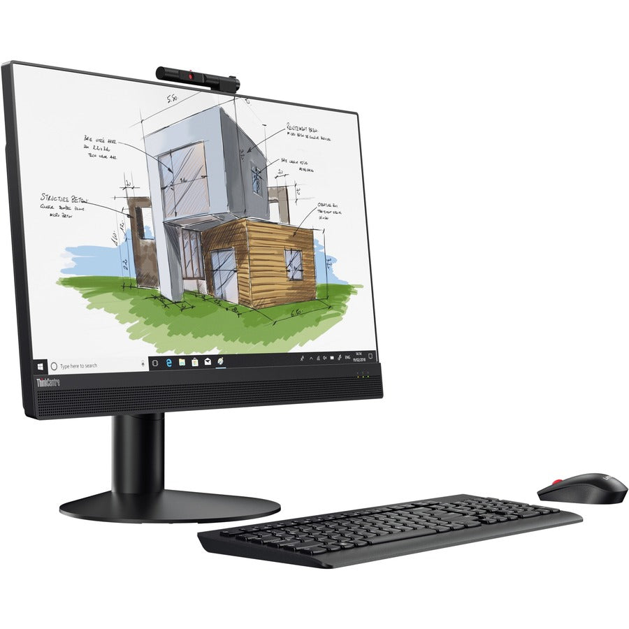 Lenovo ThinkCentre M920z 10S60042US All-in-One Computer - Intel Core i5 9th Gen i5-9400 2.90 GHz - 8 GB RAM DDR4 SDRAM - 256 GB SSD - 23.8" Full HD 1920 x 1080 - Desktop - Business Black 10S60042US