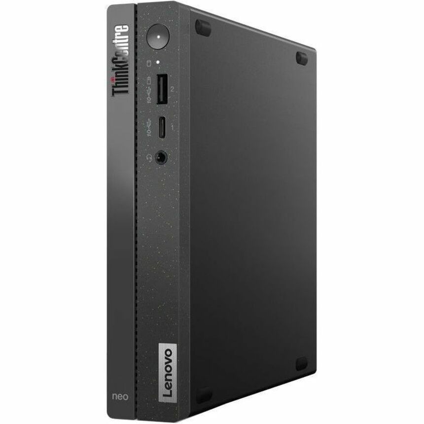 Lenovo ThinkCentre neo 50q Gen 4 12LN0068CA Desktop Computer - Intel Core i3 12th Gen i3-1215U Hexa-core (6 Core) 1.20 GHz - 8 GB RAM DDR4 SDRAM - 256 GB M.2 PCI Express NVMe 4.0 x4 SSD - Tiny - Black 12LN0068CA