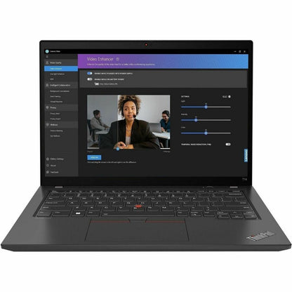 Lenovo ThinkPad T14 Gen 4 21K30004CA 14" Notebook - WUXGA - 1920 x 1200 - AMD Ryzen 5 PRO 7540U Hexa-core (6 Core) 3.20 GHz - 16 GB Total RAM - 16 GB On-board Memory - 256 GB SSD - Thunder Black 21K30004CA