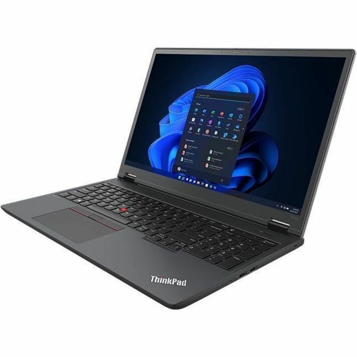 Lenovo ThinkPad P16v Gen 1 21FC0043CA 16" Mobile Workstation - WQUXGA - 3840 x 2400 - Intel Core i7 13th Gen i7-13700H Tetradeca-core (14 Core) 2.40 GHz - 16 GB Total RAM - 1 TB SSD - Thunder Black 21FC0043CA