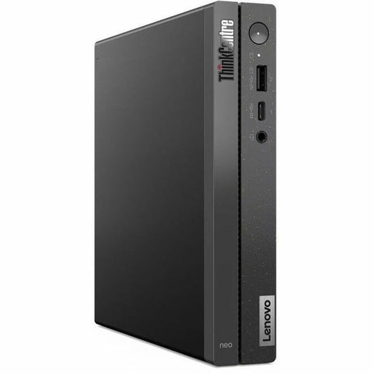 Lenovo ThinkCentre neo 50q Gen 4 12LN005XUS Desktop Computer - Intel Core i5 13th Gen i5-13420H Octa-core (8 Core) 2.10 GHz - 16 GB RAM DDR4 SDRAM - 256 GB M.2 PCI Express NVMe 4.0 x4 SSD - Tiny - Black 12LN005XUS