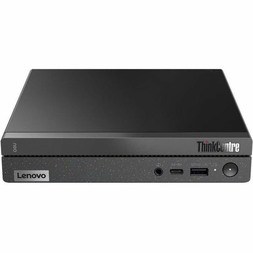 Lenovo ThinkCentre neo 50q Gen 4 12LN005XUS Desktop Computer - Intel Core i5 13th Gen i5-13420H Octa-core (8 Core) 2.10 GHz - 16 GB RAM DDR4 SDRAM - 256 GB M.2 PCI Express NVMe 4.0 x4 SSD - Tiny - Black 12LN005XUS