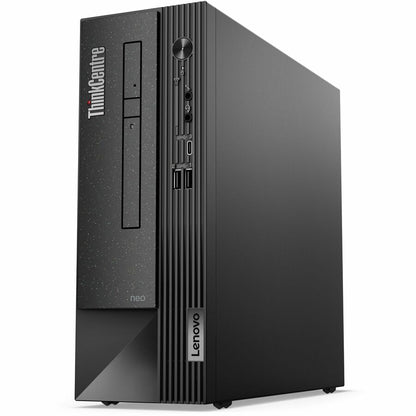 Lenovo ThinkCentre neo 50s Gen 4 12JF0004CA Desktop Computer - Intel Core i3 13th Gen i3-13100 Quad-core (4 Core) 3.40 GHz - 8 GB RAM DDR4 SDRAM - 256 GB M.2 PCI Express NVMe 4.0 x4 SSD - Small Form Factor - Black 12JF0004CA