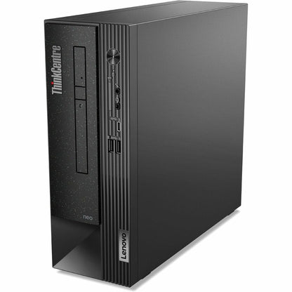 Lenovo ThinkCentre neo 50s Gen 4 12JF0004CA Desktop Computer - Intel Core i3 13th Gen i3-13100 Quad-core (4 Core) 3.40 GHz - 8 GB RAM DDR4 SDRAM - 256 GB M.2 PCI Express NVMe 4.0 x4 SSD - Small Form Factor - Black 12JF0004CA