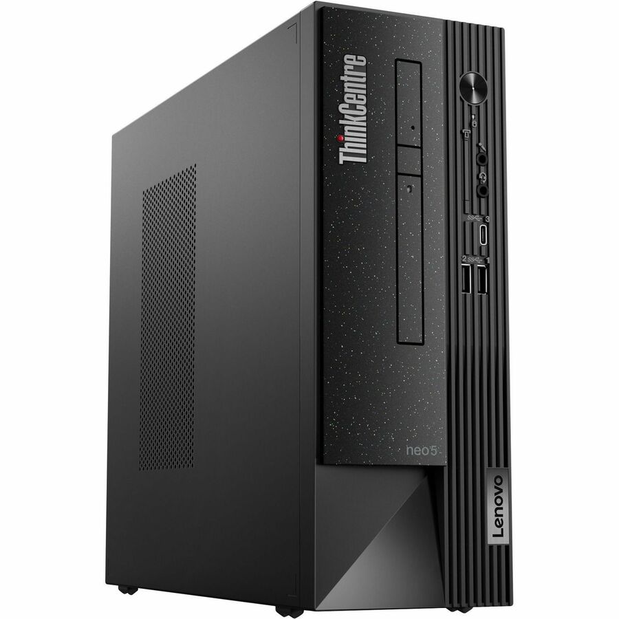 Lenovo ThinkCentre neo 50s Gen 4 12JF0006US Desktop Computer - Intel Core i7 13th Gen i7-13700 Hexadeca-core (16 Core) - 16 GB RAM DDR4 SDRAM - 256 GB M.2 PCI Express NVMe 4.0 x4 SSD - Small Form Factor - Black 12JF0006US