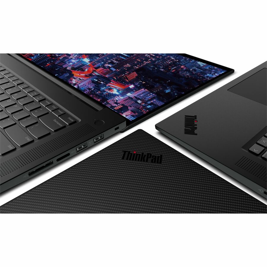 Lenovo ThinkPad P1 Gen 6 21FV0023US 16" Mobile Workstation - WQXGA - 2560 x 1600 - Intel Core i7 13th Gen i7-13700H Tetradeca-core (14 Core) 2.40 GHz - 16 GB Total RAM - 512 GB SSD - Black Paint 21FV0023US