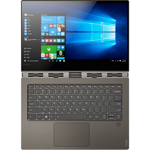 Lenovo Yoga 920-13IKB 80Y70066US 13.9" Touchscreen 2 in 1 Notebook - 3840 x 2160 - Intel Core i7 8th Gen i7-8550U Quad-core (4 Core) 1.80 GHz - 16 GB Total RAM - 1 TB SSD - Bronze 80Y70066US