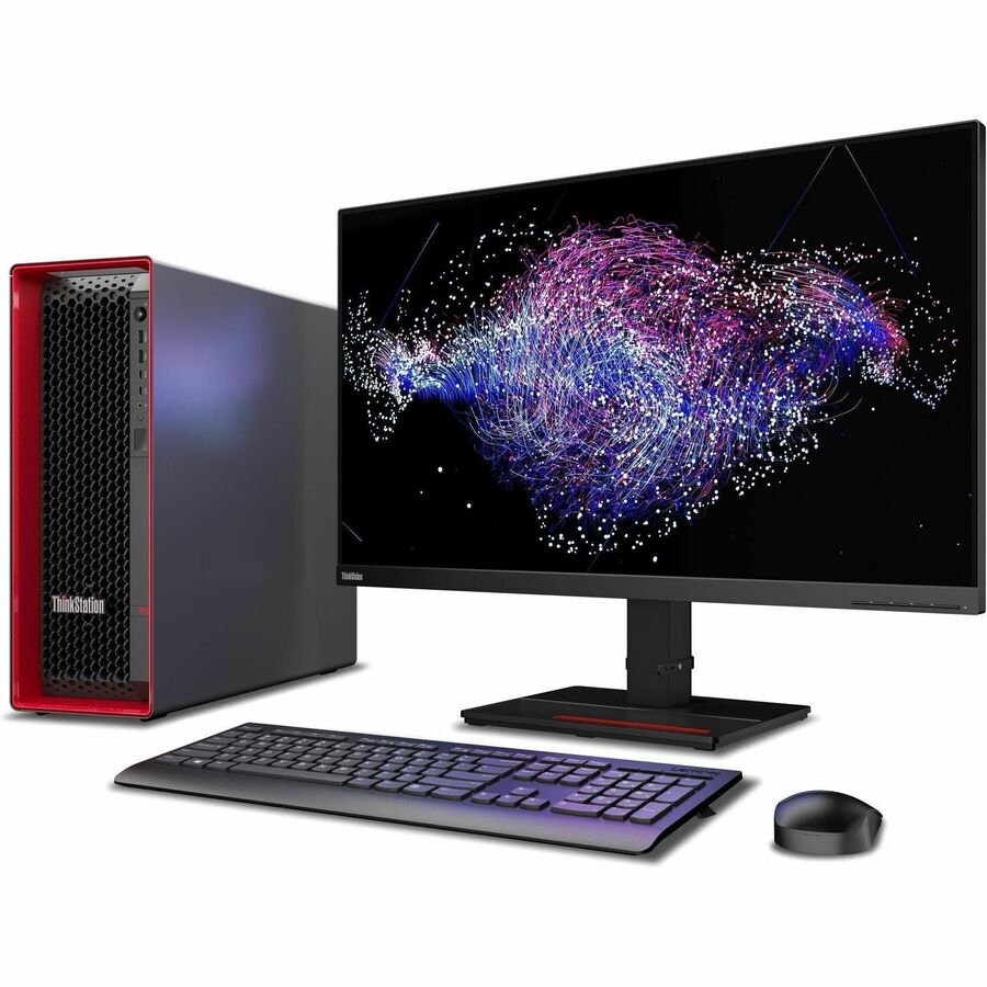 Lenovo ThinkStation 30GA000TCA Workstation - 1 x Intel Xeon Dodeca-core (12 Core) w5-2455X 3.20 GHz - 64 GB DDR5 SDRAM RAM - 1 TB SSD - Tower 30GA000TCA