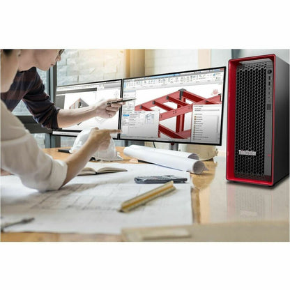 Lenovo ThinkStation 30GA000TCA Workstation - 1 x Intel Xeon Dodeca-core (12 Core) w5-2455X 3.20 GHz - 64 GB DDR5 SDRAM RAM - 1 TB SSD - Tower 30GA000TCA