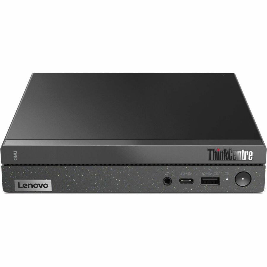 Lenovo ThinkCentre neo 50q Gen 4 12M2000QUX Desktop Computer - Intel Core i3 12th Gen i3-1215U Hexa-core (6 Core) - 8 GB RAM DDR4 SDRAM - 256 GB M.2 PCI Express NVMe 4.0 x4 SSD - Tiny - Black 12M2000QUX