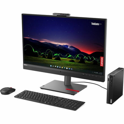 Lenovo ThinkCentre neo 50q Gen 4 12M2000QUX Desktop Computer - Intel Core i3 12th Gen i3-1215U Hexa-core (6 Core) - 8 GB RAM DDR4 SDRAM - 256 GB M.2 PCI Express NVMe 4.0 x4 SSD - Tiny - Black 12M2000QUX