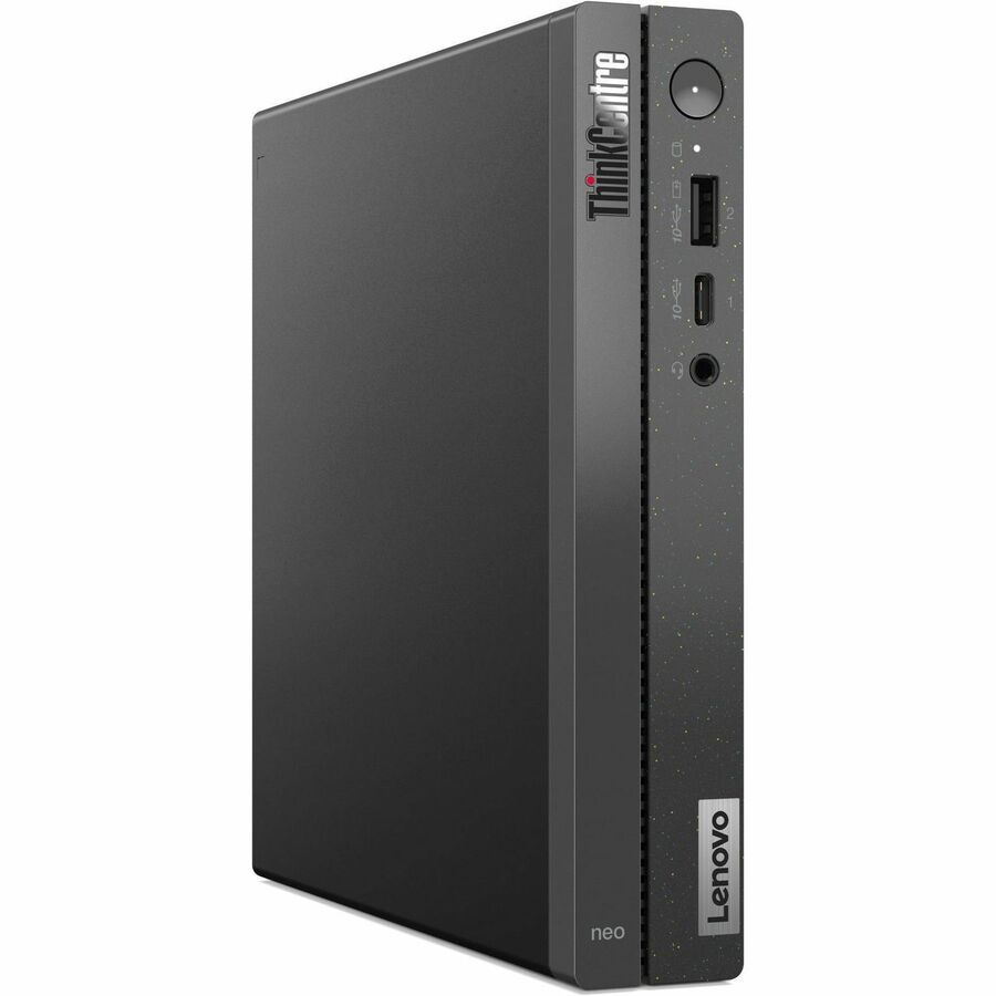 Lenovo ThinkCentre neo 50q Gen 4 12M2000QUX Desktop Computer - Intel Core i3 12th Gen i3-1215U Hexa-core (6 Core) - 8 GB RAM DDR4 SDRAM - 256 GB M.2 PCI Express NVMe 4.0 x4 SSD - Tiny - Black 12M2000QUX