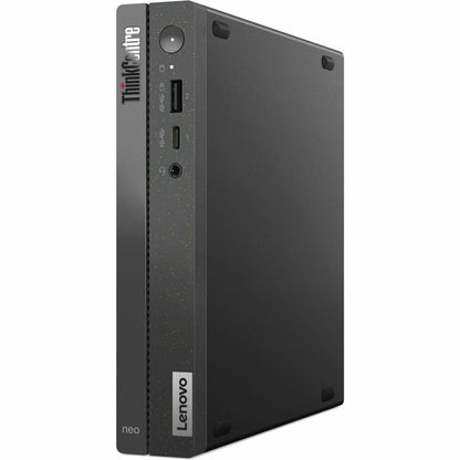 Lenovo ThinkCentre neo 50q Gen 4 12M2000QUX Desktop Computer - Intel Core i3 12th Gen i3-1215U Hexa-core (6 Core) - 8 GB RAM DDR4 SDRAM - 256 GB M.2 PCI Express NVMe 4.0 x4 SSD - Tiny - Black 12M2000QUX