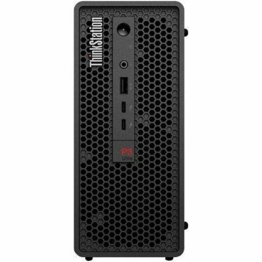 Lenovo ThinkStation P3 30HA001RCA Workstation - 1 x Intel Core i9 Tetracosa-core (24 Core) i9-13900 13th Gen 2 GHz - 32 GB DDR5 SDRAM RAM - 1 TB SSD - Mini-tower 30HA001RCA