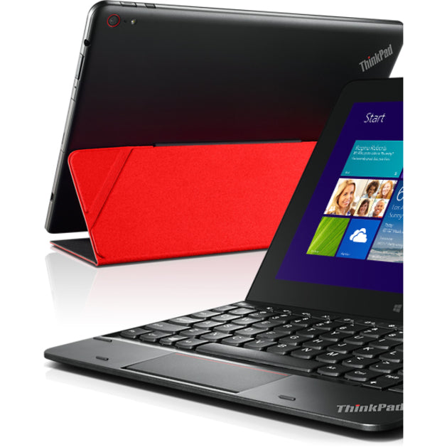 Lenovo ThinkPad Tablet 10 20L30007CA 10.1" Touchscreen Detachable 2 in 1 Notebook - 1920 x 1200 - Intel Celeron N4100 Quad-core (4 Core) 1.10 GHz - 4 GB Total RAM - 128 GB Flash Memory 20L30007CA