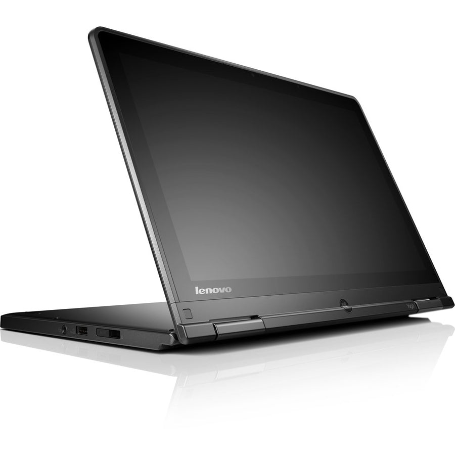 Lenovo ThinkPad S1 Yoga 20CD00CGUS 12.5" Touchscreen Convertible 2 in 1 Ultrabook - HD - 1366 x 768 - Intel Core i3 i3-4010U Dual-core (2 Core) 1.70 GHz - 4 GB Total RAM - 500 GB HDD - Black 20CD00CGUS