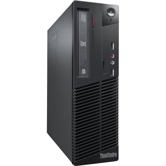 Lenovo ThinkCentre M72e 3598A5F Desktop Computer - Intel Core i5 3rd Gen i5-3550 3.33 GHz - 4 GB RAM DDR3 SDRAM - 500 GB HDD - Small Form Factor - Business Black 3598A5F