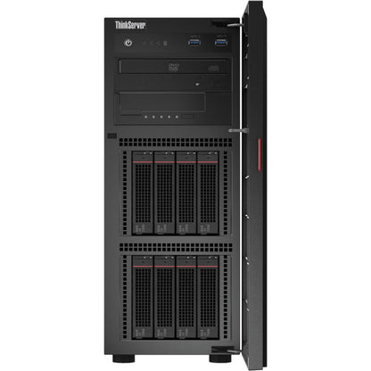 Lenovo ThinkServer TS460 70TT0025UX 4U Tower Server - 1 x Intel Xeon E3-1240 v6 3.70 GHz - 8 GB RAM - Serial ATA/600 Controller 70TT0025UX