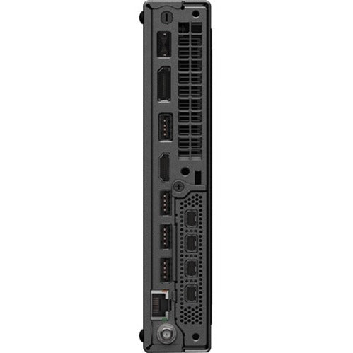 Lenovo ThinkStation P360 30FA001YCA Workstation - 1 x Intel Core i5 Hexa-core (6 Core) i5-12500T 12th Gen 2 GHz - 32 GB DDR5 SDRAM RAM - 1 TB SSD - Tiny - Black 30FA001YCA