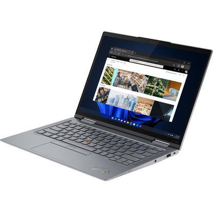 Lenovo ThinkPad X1 Yoga Gen 7 21CD000GCA 14" Touchscreen Convertible 2 in 1 Notebook - WUXGA - 1920 x 1200 - Intel Core i7 12th Gen i7-1260P Dodeca-core (12 Core) - 16 GB Total RAM - 16 GB On-board Memory - 512 GB SSD - Storm Gray 21CD000GCA